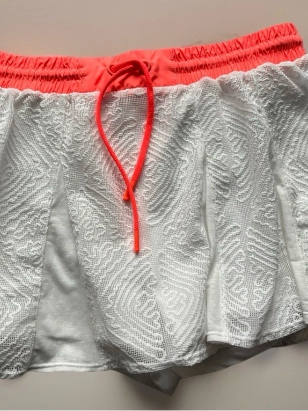 Free People FP Movement Good Sport Skort Tennis Skirt White Size Medium